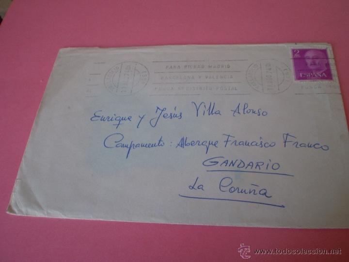 Timbres: SOBRE CON CARTA MATASELLOS 19-AGO-74