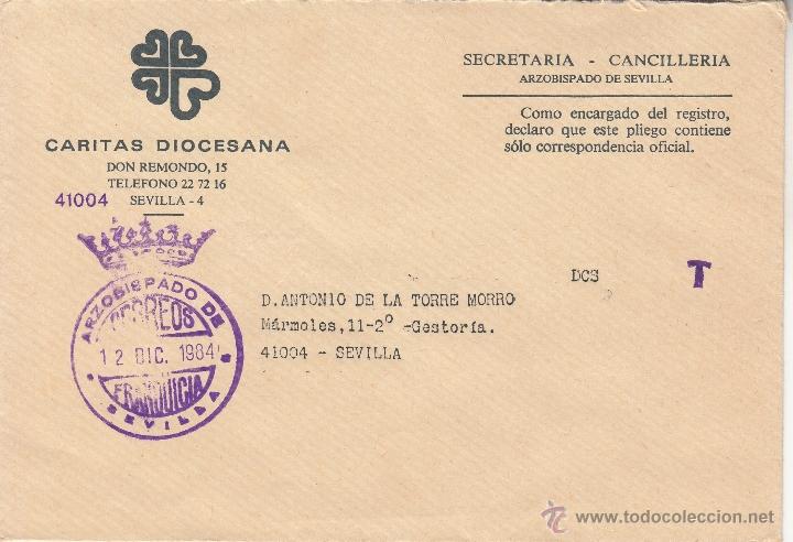 Sellos: ,,franquicia arzobispado de sevilla, - Foto 1