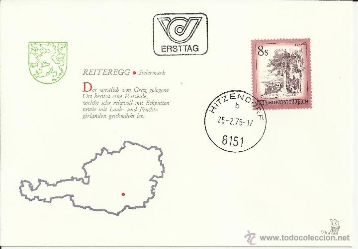 Sellos: AUSTRIA SPD REITEREGG MONUMENTO ARTE - Foto 1