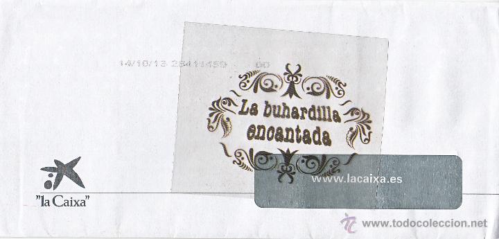 Sellos: SOBRE DE CORREOS - USADO - LA CAIXA - Foto 1
