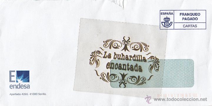 Sellos: SOBRE DE CORREOS - USADO - ENDESA - Foto 1