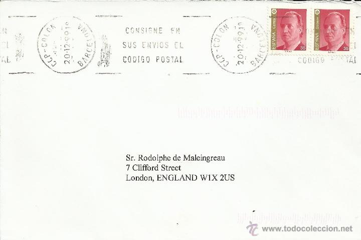 Sellos: BARCELONA CC CON MAT COLON POSTMARK - Foto 1