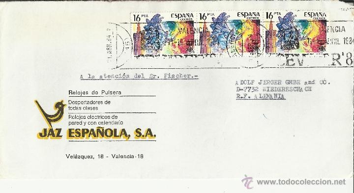 Sellos: VALENCIA CC SELLOS FALLAS X 3 RODILLO CEVIDER 84 - Foto 1