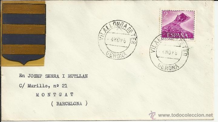 Sellos: CC CON MAT VILALLONGA DE TER GERONA - Foto 1