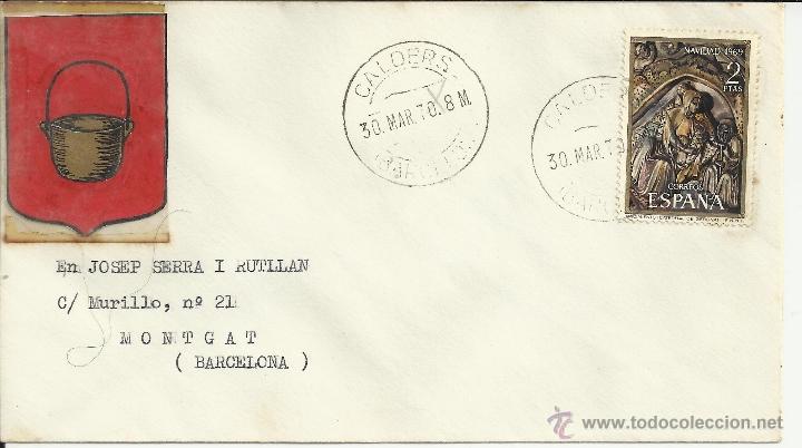 Sellos: CC CON MAT CALDERS BARCELONA - Foto 1