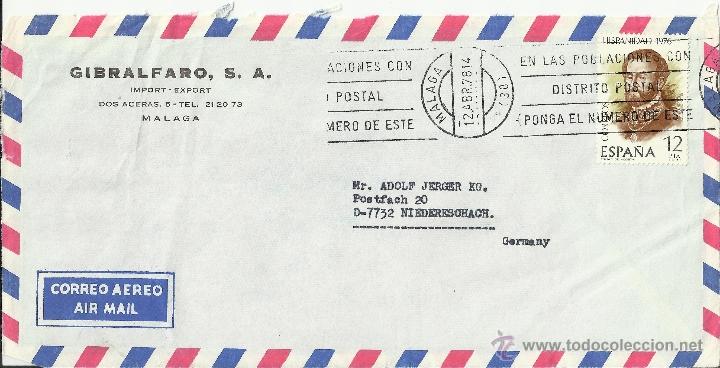 Sellos: MALAGA CC SELLO HISPANIDAD 1976 TOMAS DE ACOSTA - Foto 1