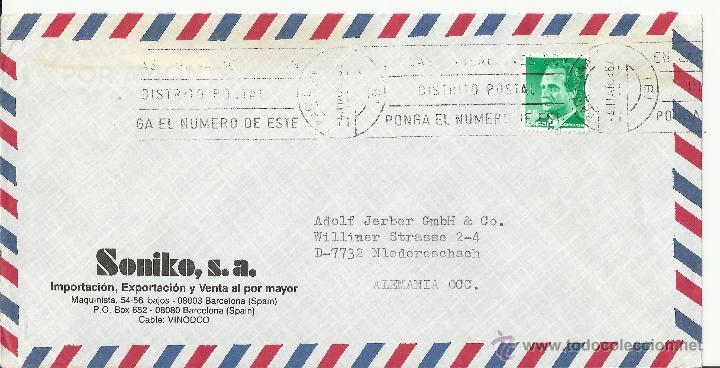 Sellos: BARCELONA CC SELLO BASICA JUAN CARLOS I 45 PTS - Foto 1
