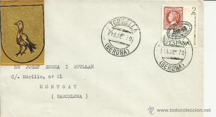 Sellos: CC CON MAT TORROELLA GERONA - Foto 1