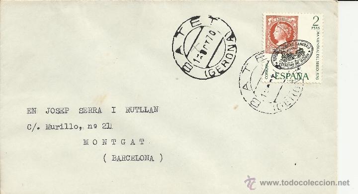 Sellos: CC CON MAT  BATET GERONA - Foto 1