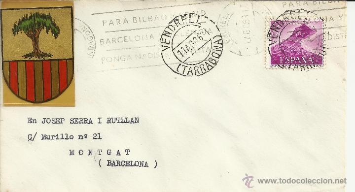Sellos: CC CON MAT Y RODILLO VENDRELL TARRAGONA - Foto 1