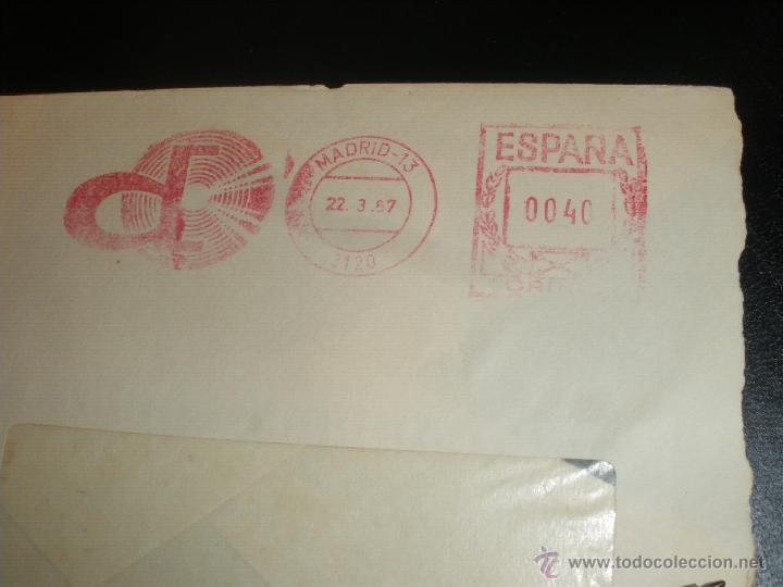 Sellos: FRANQUEO MECANICO, DISCORAMA. MADRID 13, 1967. - Foto 1