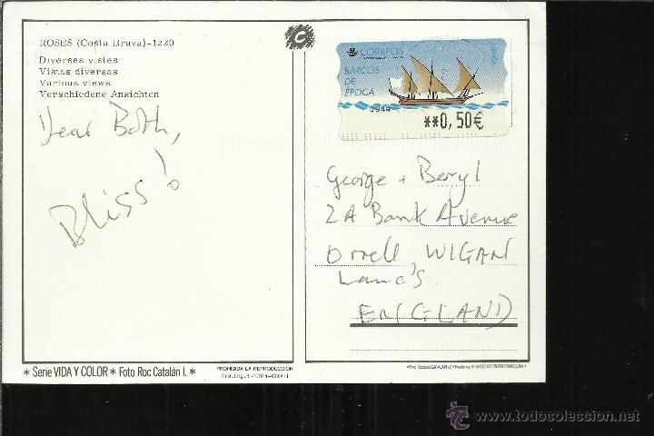 Sellos: TP CON ATM BARCOS DE EPOCA VELERO - Foto 1