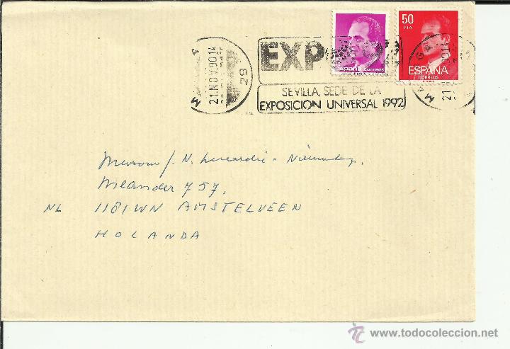 Sellos: MALAGA CC MAT EXPO 92 - Foto 1