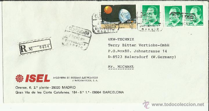 Sellos: MADRID CC CERTIFICADA SELLOS EXPO 92 SEVILLA - Foto 1