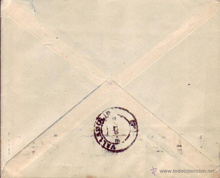 Sellos: manuel gorina.-barcelona-sobre circulado - Foto 2
