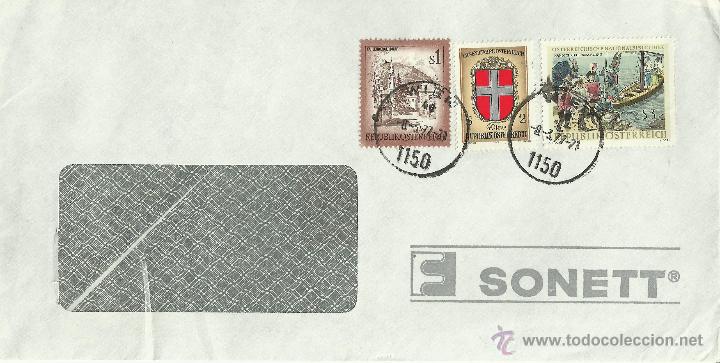 Sellos: AUSTRIA CC BIBLIOTECA ESCUDOI BARCO PESCA - Foto 1