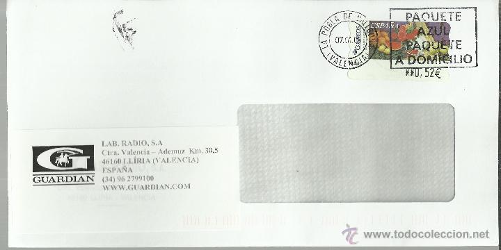Sellos: LA POBLA DE VALLBONA VALENCIA CC CON ATM FRUTAS - Foto 1