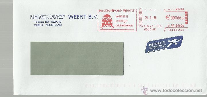 Sellos: HOLANDA CC WEERT FRANQUEO MECANICO NEDSCHROEF - Foto 1