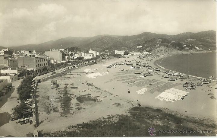 Sellos: TP CON MAT CASTELLDEFELS ESTACION FERROCARRIL 1958 - Foto 2