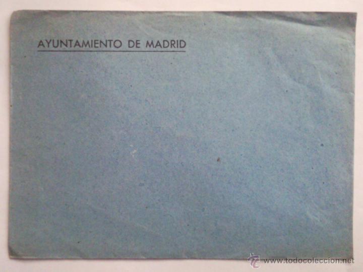 Sellos: SOBRE AYUNTAMIENTO DE MADRID, SIN CIRCULAR - Foto 1
