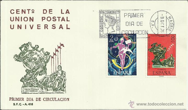 Sellos: MADRID SPD CENTENARIO UNION POSTAL UNIVERSAL UPU - Foto 1