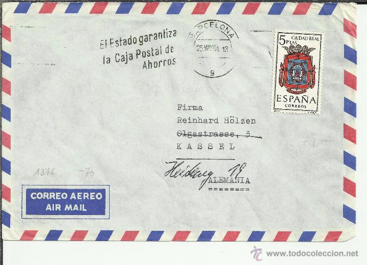 Sellos: BARCELONA CC SELLO ESCUDO CIUDAD REAL - Foto 1