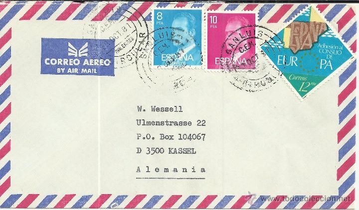 Sellos: BALEARES CC CON MAT CEM SAN LUIS CIRCULAR 1981 - Foto 1