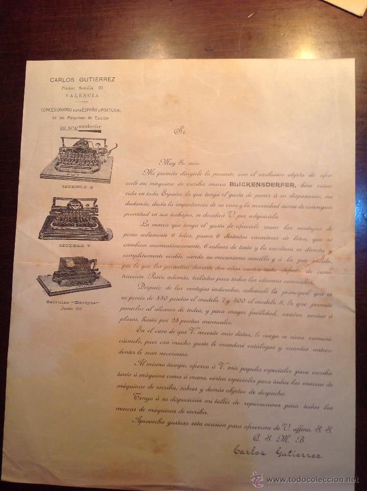 Sellos: CARTA COMERCIAL.MUY RARA .S XIX. - Foto 3