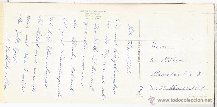 Sellos: CANARIAS TARJETA POSTAL ALEMANIA - Foto 2