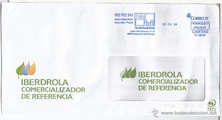 Briefmarken: HOSPITALET BARCELONA CC IBERDROLA ELECTRICIDAD FRANQUEO MECANICO UNI POST