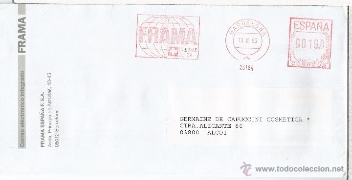 Sellos: BARCELONA CC CON FRANQUEO MECANICO FRAMA 1995 - Foto 1
