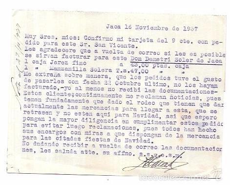 Sellos: CENSURA MILITAR JACA. 1937. - Foto 2