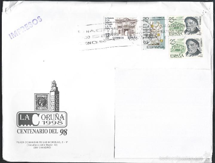 Francobolli: 4245- 1 SOBRE GRANDE CONMEMORATIVO DEL CENTENARIO DEL 98