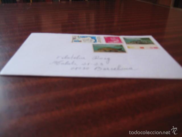 Stamps: Edifil 2407 sin p&igrave;e de imprenta, en sobre circulado