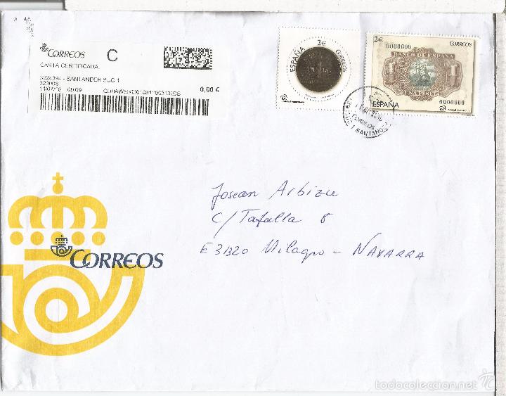 Sellos: SANTANDER CC CERTIFICADA SELLOS MONEDA BILLETE CPIN BANKNOTE - Foto 1