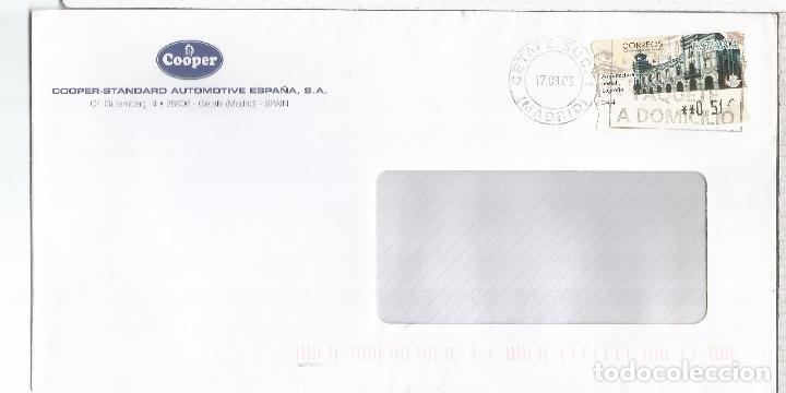 Sellos: ATM CC GETAFE MADRID ARQUITECTURA POSTAL LOGRO&Ntilde;O - Foto 1