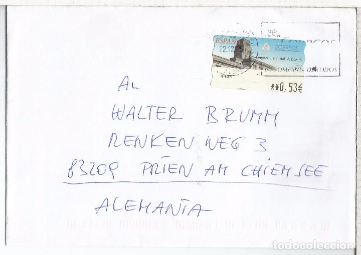 Sellos: ESPA&Ntilde;A SPAIN CON ATM ARQUITECTURA POSTAL A CORU&Ntilde;A - Foto 1
