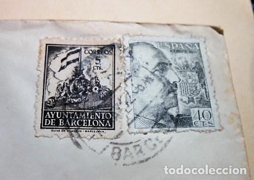 Sellos: SOBRE CIRCULADO 1942 - Foto 3