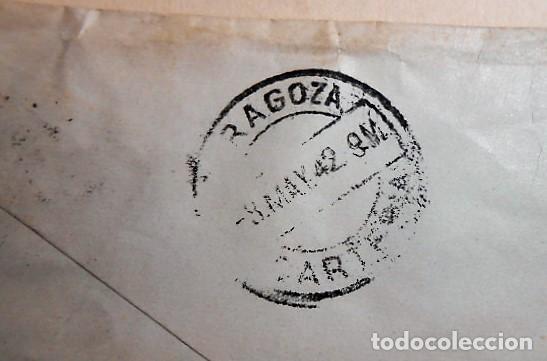 Sellos: SOBRE CIRCULADO 1942 - Foto 4