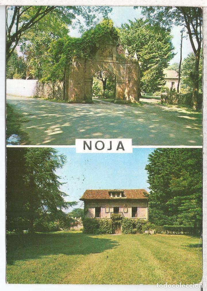 Sellos: NOJA CANTABRIA POSTAL SELLO BASICA FRANCO - Foto 2