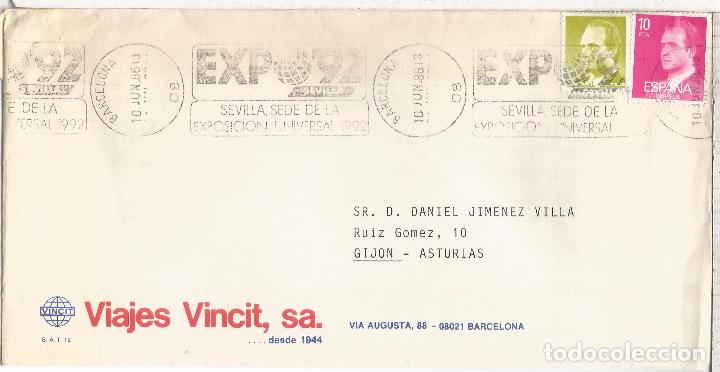 Sellos: BARCELONA CC CON RODILLO EXPO 92 SEVILLA - Foto 1