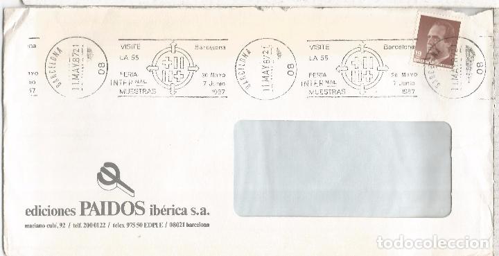 Sellos: BARCELONA CC RODILLO 55 FERIA INTERNACIONAL FAIR - Foto 1