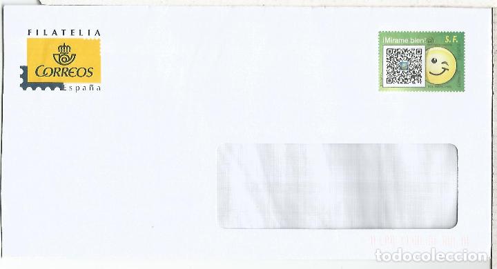 Sellos: ENTERO POSTAL STATIONERY SERVICIO FILATELICO TIC QR CODE INFORMATICA COMPUTER - Foto 1