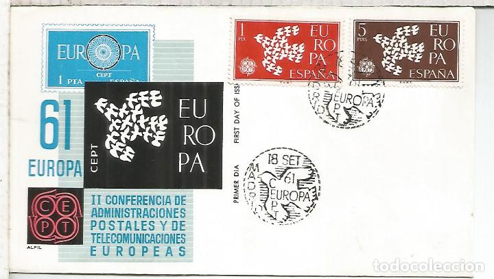 Sellos: MADRID FDC EUROPA CEPT 1961 - Foto 1