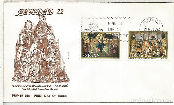 Sellos: MADRID FDC NAVIDAD 1982 CHRISTMAS - Foto 1