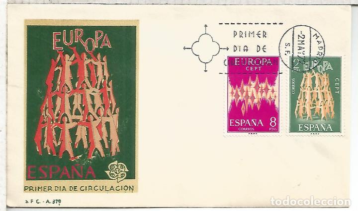 Sellos: MADRID FDC EUROPA CEPT 1972 - Foto 1