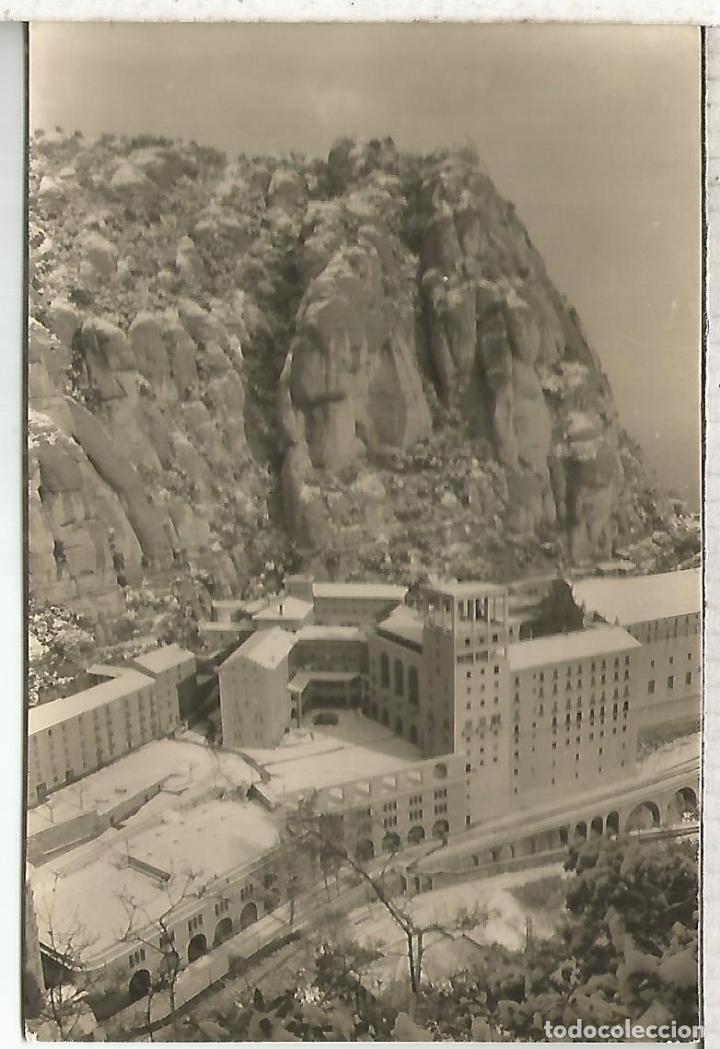 Sellos: TARJETA POSTAL CON MAT MONASTERIO DE MONTSERRAT - Foto 2