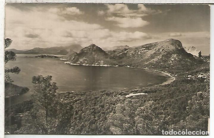 Sellos: TARJETA POSTAL MALLORCA CON MAT HEXAGONAL CORREO AEREO - Foto 2