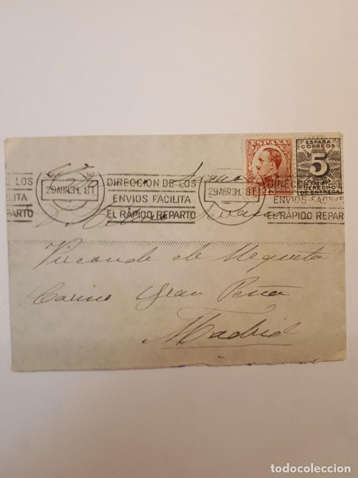 Sellos: dos sobres circulados 1925 1931 - Foto 3