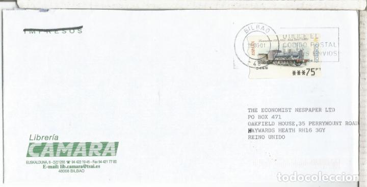 Sellos: BILBAO CC CON ATM FERROCARRIL TREN RAILWAY - Foto 1